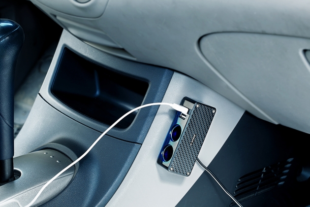 PR-58 / 2way socket with 2USB port (With switch MAX 3.2A) 3