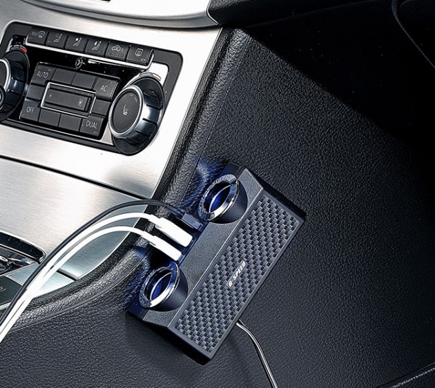 PR-70 / 2way socket with 3USB port (Quick Charge 3.0 MAX7.8A) 2