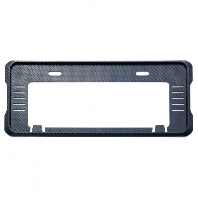 PR-62 / License plate frame ( Carbon fiber ) 1