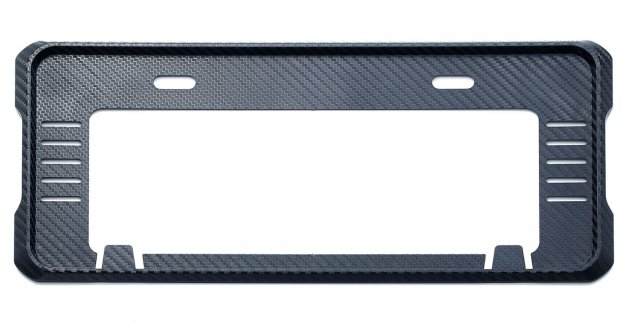 PR-94碳纖文車牌框(單入） 2